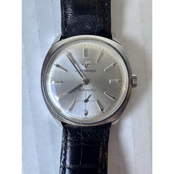 Vintage WITTNAUER men's automatic watch 11SR 17Jewels swiss 1960s - Picture 1 of 10